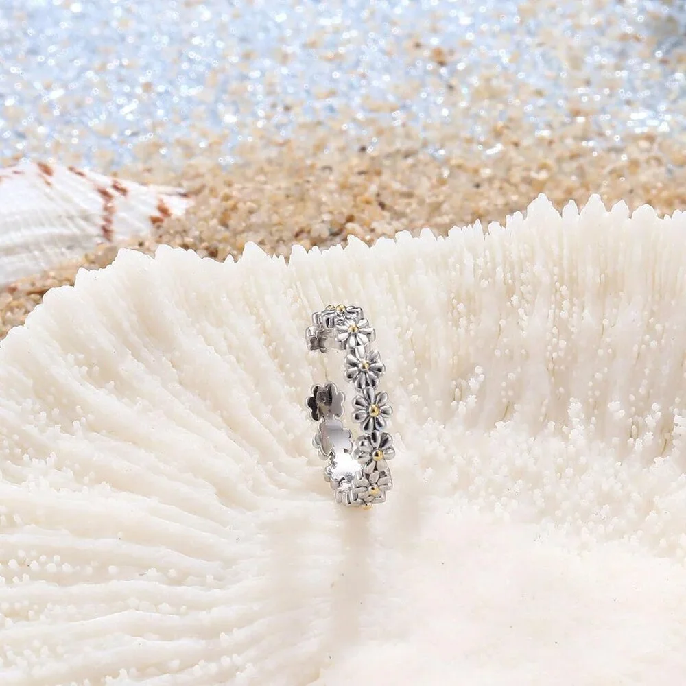 Versatile Adjustable Toe Rings in 925 Silver - Perfect Summer Foot Jewelry - Picture 5 of 6